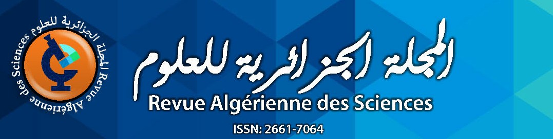 Revue Algérienne des Sciences